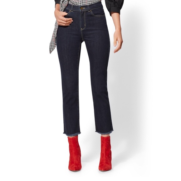 New York & Company Denim - NWT Soho High Waisted Cropped Ankle Jeans